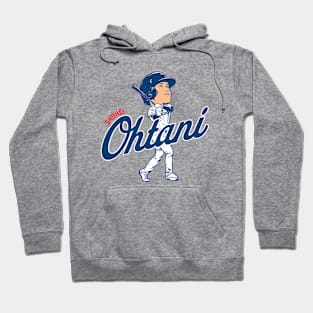 Shohei Ohtani Batting Caricature Hoodie